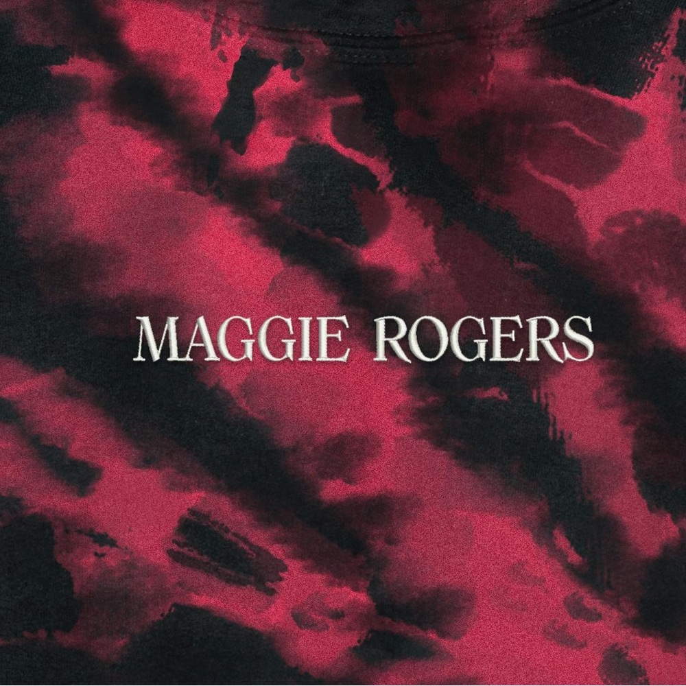 Maggie Rogers Heard It In A Past Life Embroidered Tie-Dye Hoodie - Picture 2 of 6